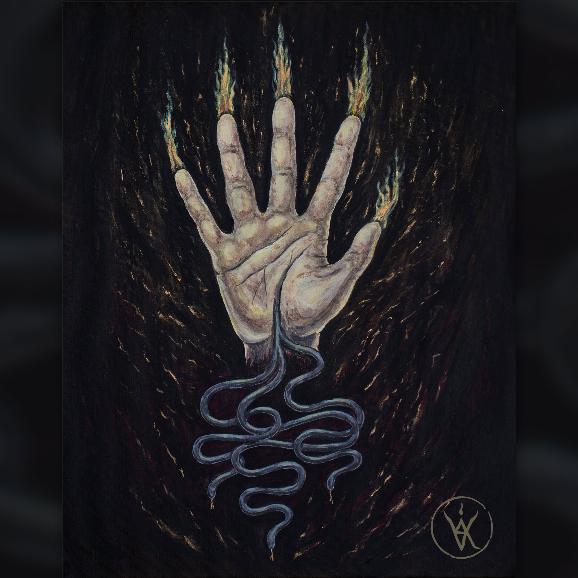 ⋮ Visions from the Abyss ⋮ A3 Print